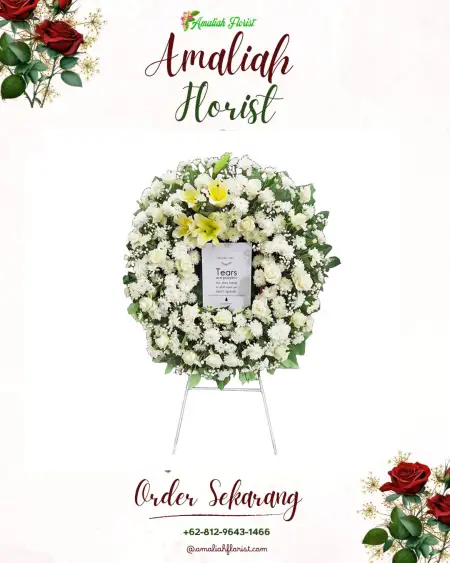 Krans Bunga Duka Rejosari